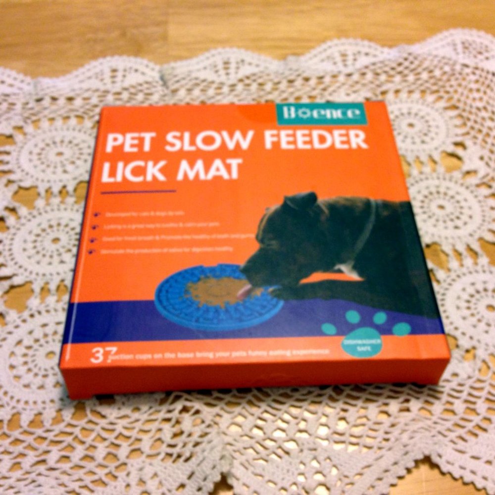 Slow Feeder Lick Mats, new from Boence